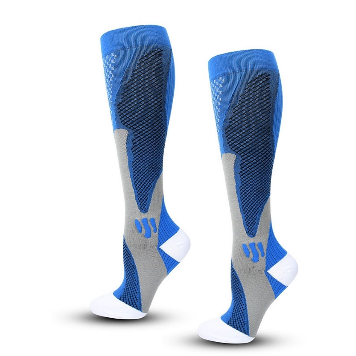 Zenstride® Șosete de compresie respirabile pentru picioare și tălpi fără durere