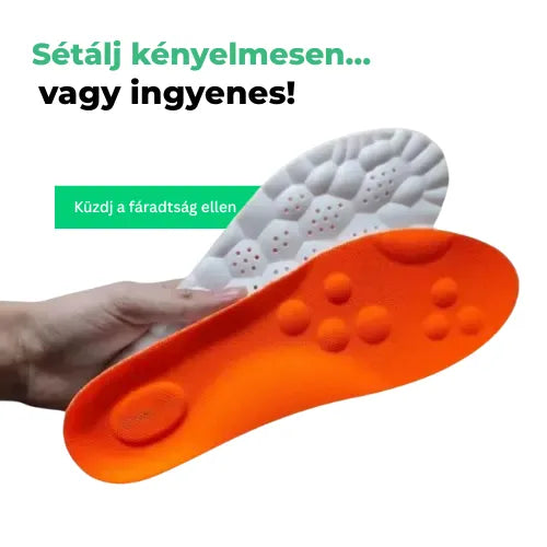 Fără dureri de picioare – Mers fără disconfort cu tălpile Solevia